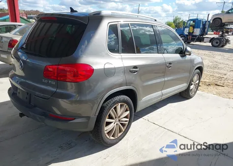 2012 Volkswagen Tiguan Se из США, поврежденный, VIN WVGAV7AX6CW001838